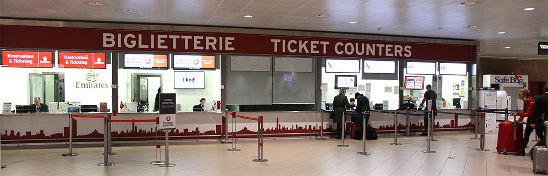 Ticket counters