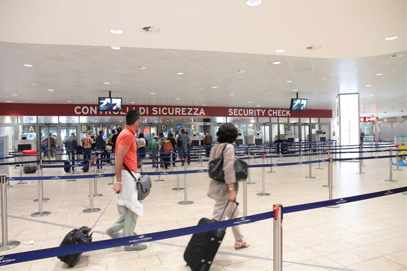 Terminal passeggeri - area security