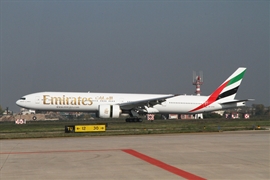 Emirates first flight